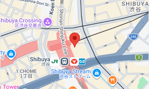 地図上で自由に調整できる旅程
